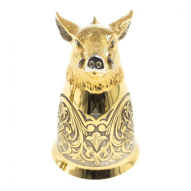 Стопки перевертыши "Кабан" набор 6 шт Златоуст