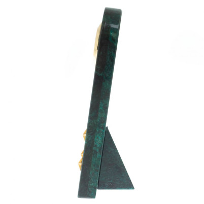 Часы &quot;Погон старший лейтенант МЧС&quot; камень змеевик