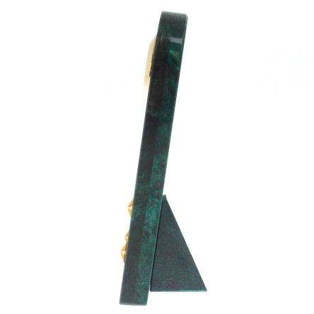 Часы "Погон старший лейтенант МЧС" камень змеевик