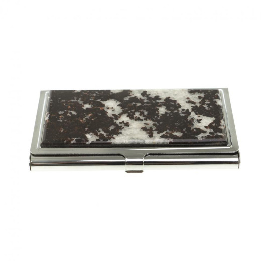 Карманная визитница из камня флогопит &mdash; 