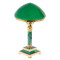 Лампа настольная камень малахит Златоуст