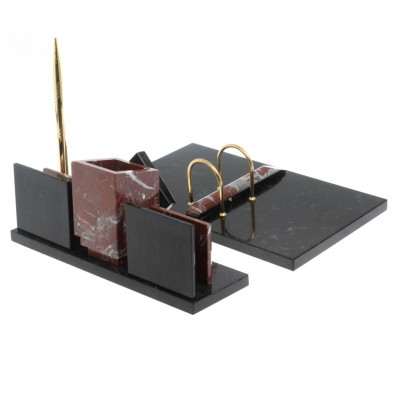 Письменный прибор &quot;Менеджер&quot; камень креноид