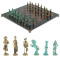 Шахматы "Отечественная война 1812 г. " фигуры бронза / патина 40х40 см лемезит