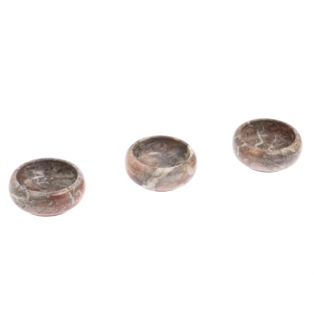 Пиала из камня креноид 200 мл 10,5х10,5х4,5 см