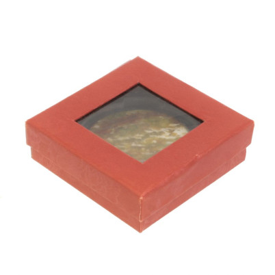 Зеркало круглое благородный офит цвет серебро