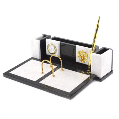 Письменный набор &quot;Люкс&quot; из мрамора
