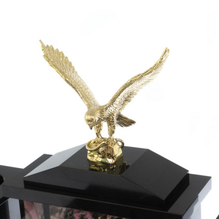 Настольный набор "Орел" из родонита