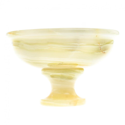 Ваза для фруктов из оникса 12,5х12,5х8 см