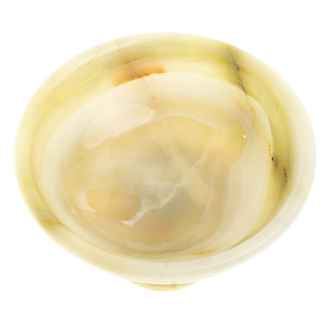 Ваза для фруктов из оникса 12,5х12,5х8 см