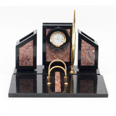 Настольный прибор "Супер" камень креноид