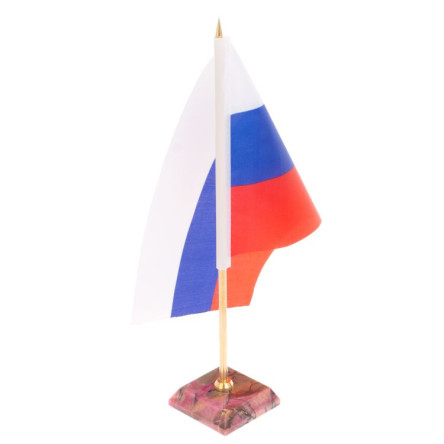 Флагшток из родонита 5х5х30 см