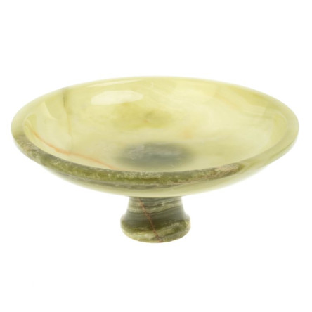 Фруктовница из оникса 25,5х25,5х10 см