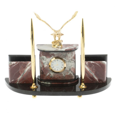 Письменный набор "Горный орел" бронза креноид