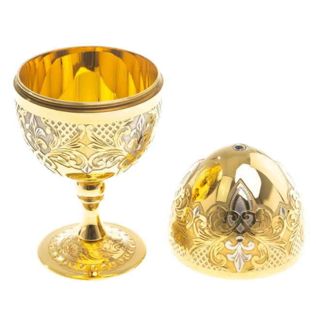 Сувенир яйцо 2 рюмки "Пасхальное" 40 мл Златоуст