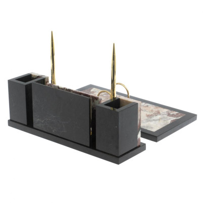 Письменный набор &quot;Советник&quot; с Гербом РФ из креноида