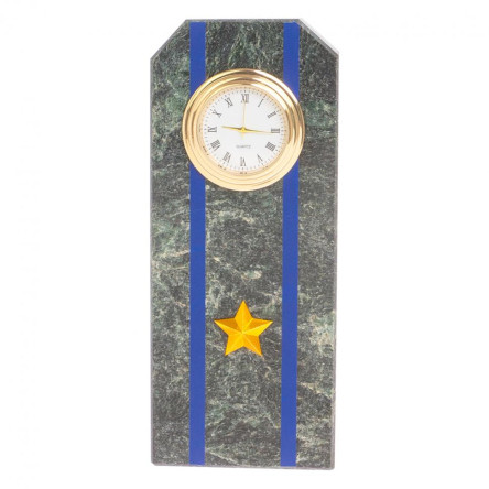 Часы "Погон майор ФСБ, ФСО" камень змеевик