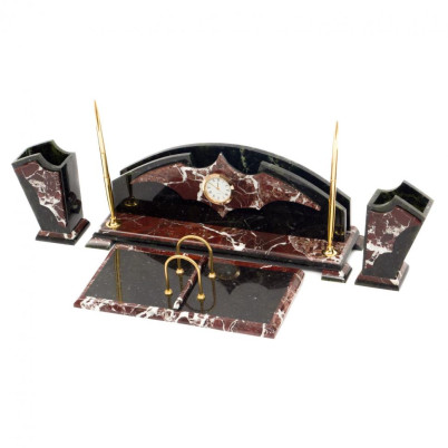 Настольный набор &quot;Мраморный&quot;