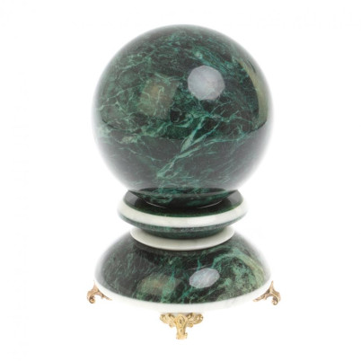 Шар &quot;Антистресс&quot; из шабровского змеевика 10,5 см