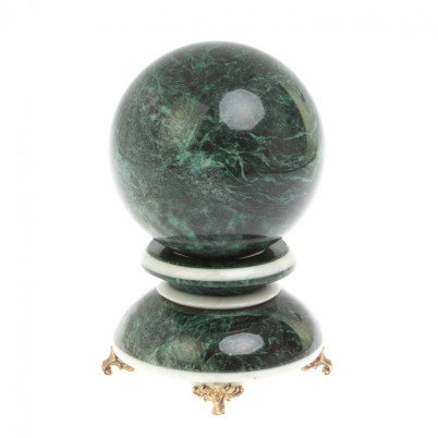 Шар &quot;Антистресс&quot; из шабровского змеевика 10,5 см