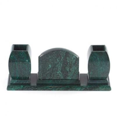 Офисный письменный набор с гербом РФ змеевик