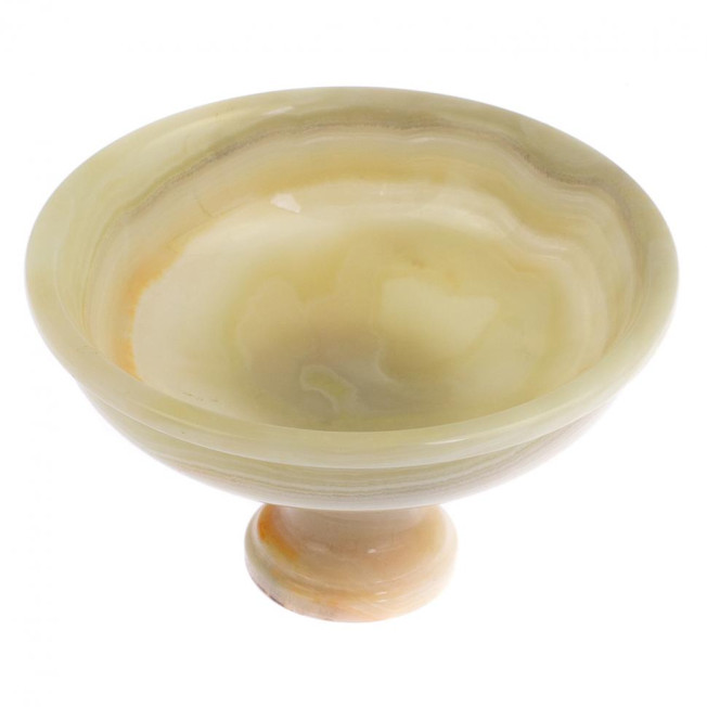 Ваза для фруктов из оникса 15х8,5 см (6)