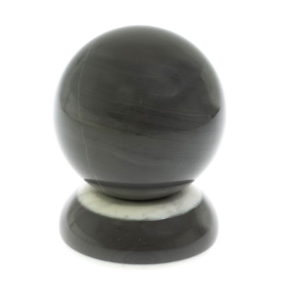 Шар &quot;Антистресс&quot; 10,5 из полосатого мрамора 10,5х10,5х13,5 см