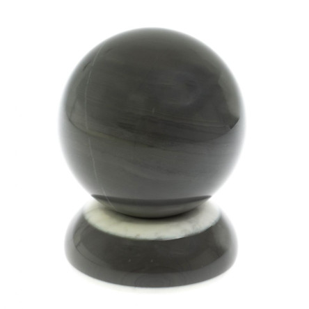 Шар "Антистресс" 10,5 из полосатого мрамора 10,5х10,5х13,5 см