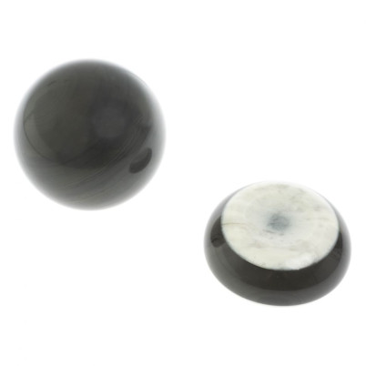 Шар &quot;Антистресс&quot; 10,5 из полосатого мрамора 10,5х10,5х13,5 см