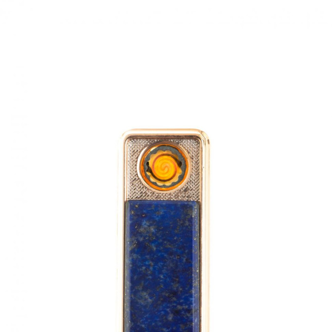 Электронная зажигалка из лазурита с зарядкой от USB