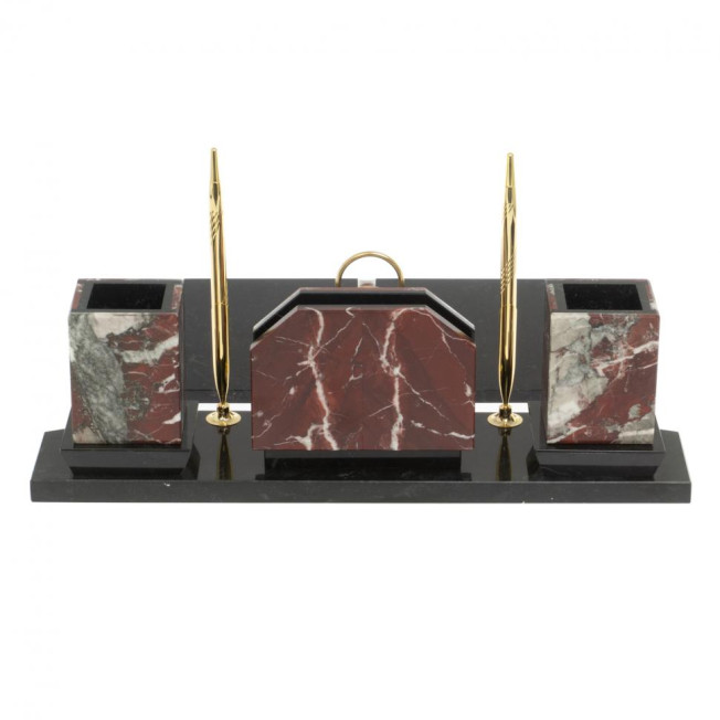 Настольный набор "Герб России" из креноида