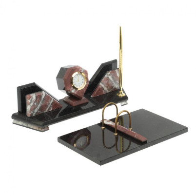 Настольный набор из камня &quot;Эталон&quot; креноид