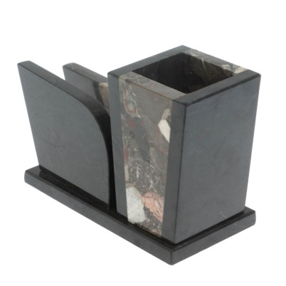 Карандашница из конгломерата 16х7х10 см