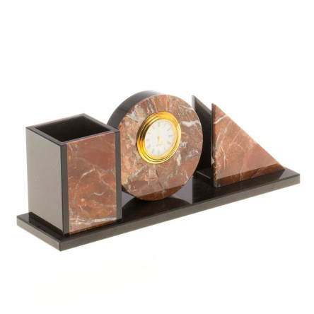 Письменный мини-набор "Геометрия" камень креноид