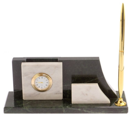 Настольный мини-набор из мрамора "Силуэт"