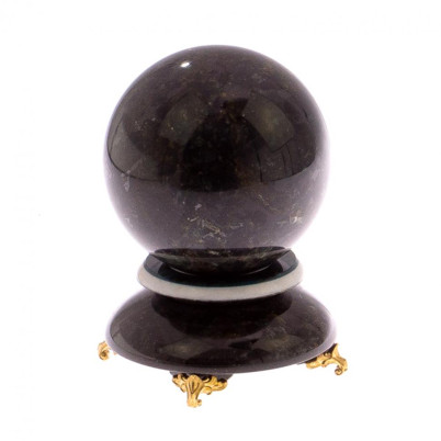 Шар из лабрадорита &quot;Антистресс&quot; 10 см на подставке