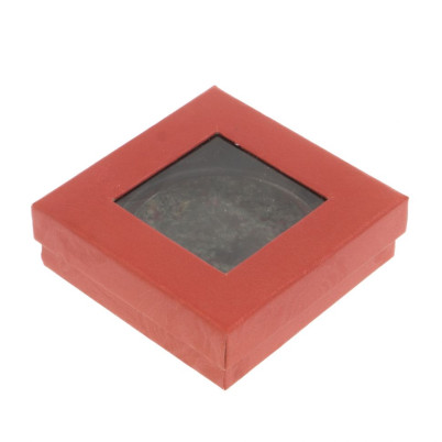 Зеркало круглое из камня эвдиалит цвет серебро