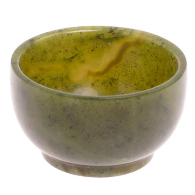 Чашка очоко для саке из нефрита 35 мл 4,8х4,8х3 см