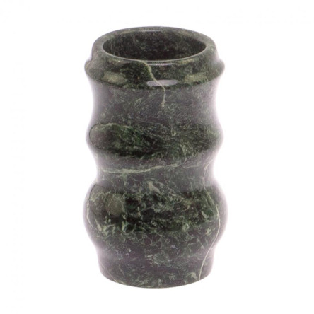 Карандашница круглая из змеевика