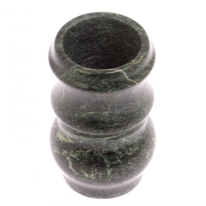 Карандашница круглая из змеевика