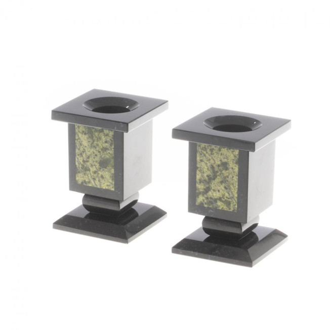 Письменный набор "Герб России" змеевик бронза