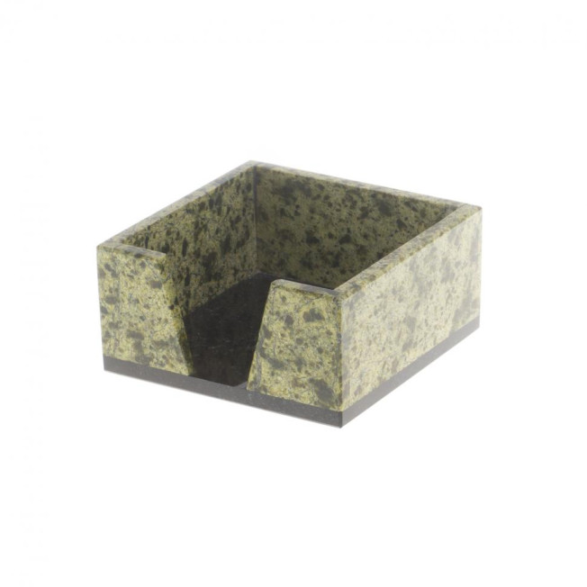 Письменный набор "Герб России" змеевик бронза