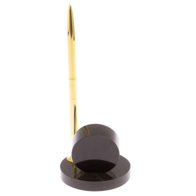 Часы настольные с ручкой камень хризоколла