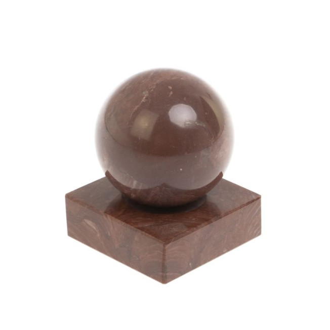 Шар 4,5 на подставке из лемезита 4,5х4,5х5,5 см