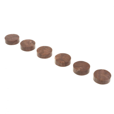 Камни для виски &quot;Фишки&quot; из камня лемезит 6 штук