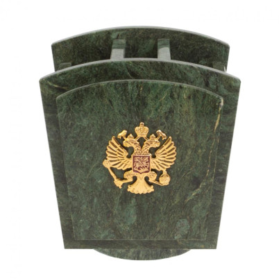 Органайзер для канцелярских принадлежностей из шабровского змеевика