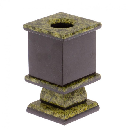 Карандашница из змеевика с Гербом РФ