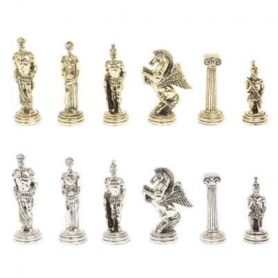 Шахматы подарочные &quot;Восточные&quot; доска 40х40 см мрамор змеевик