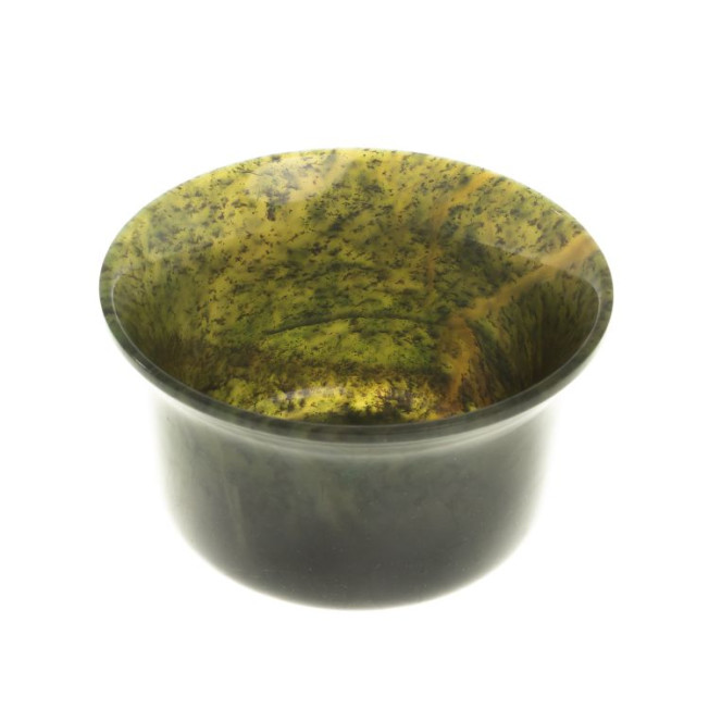 Пиала из камня нефрит 9,8х9,8х6 см