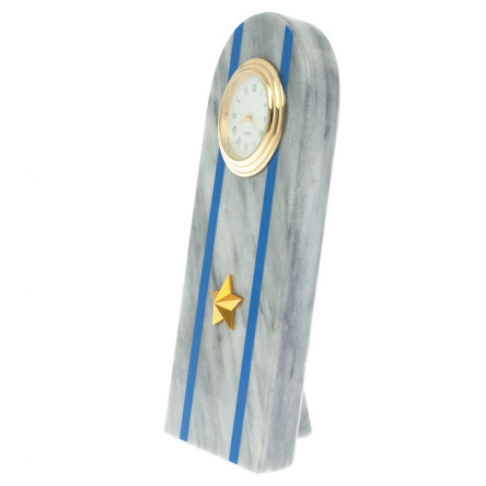 Часы-погон "Майор МЮ" камень мрамор