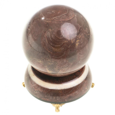 Сувенир &quot;Шар Антистресс&quot; 10,5 см из лемезита на подставке